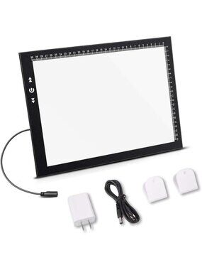 Adjustable LED Light Pad for Tracing, Sketching & Tattoo Drawing - High